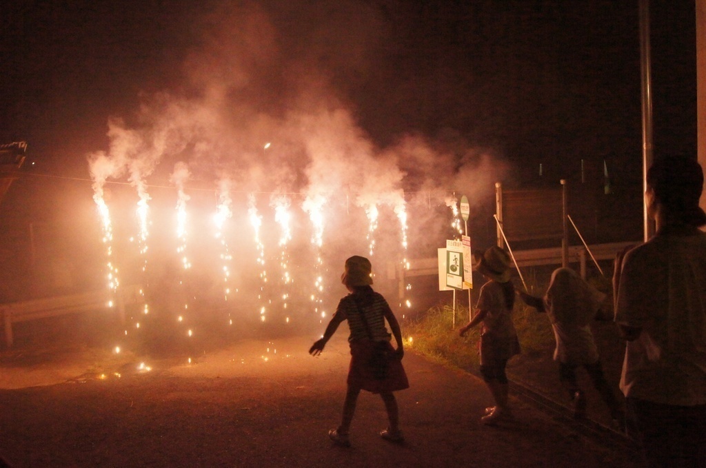 水難・疫病を除ける伝統の火振り祭り！令和５年度芳友町の万燈祭り