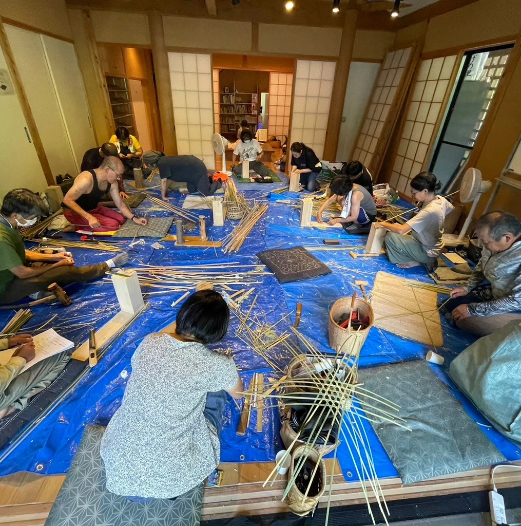 里山資源である竹を活用！三河竹部による竹細工体験交流会