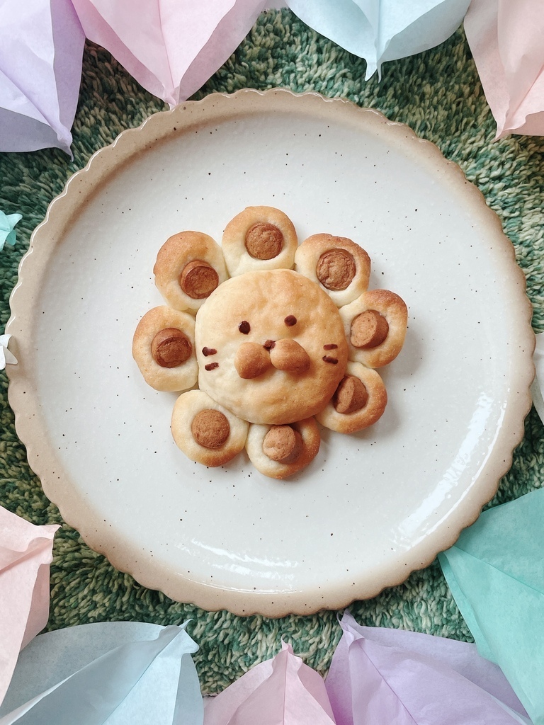 米粉ライオンパン作ろう♪
