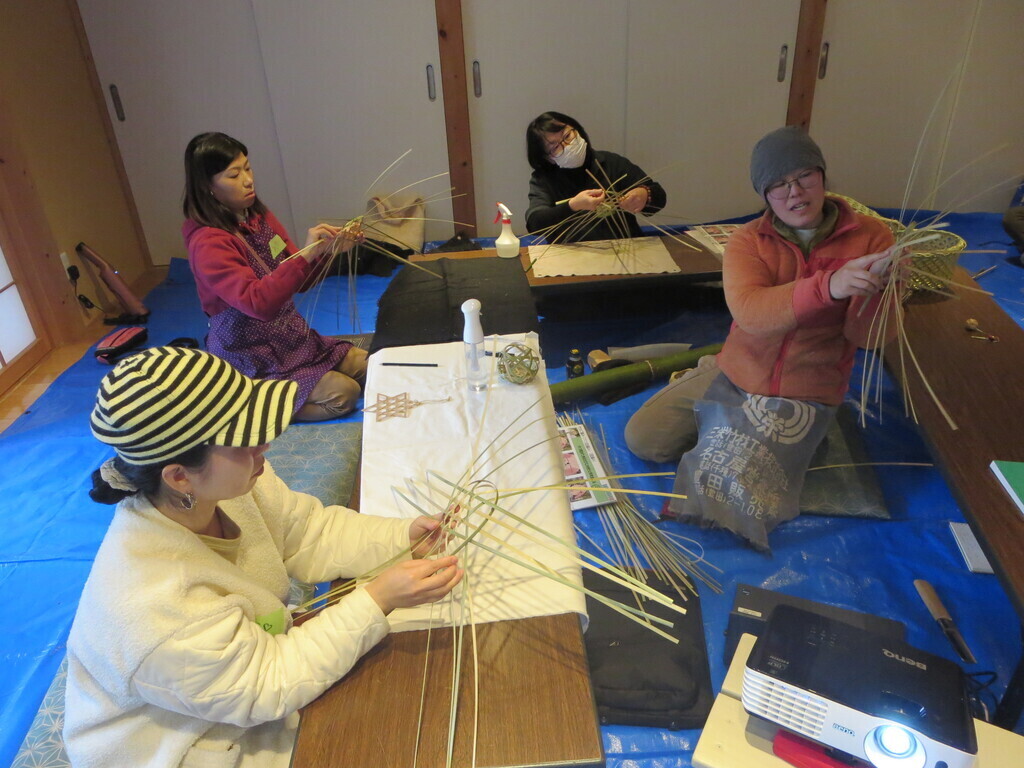 【1/24募集開始！】竹が結ぶ新たなご縁！竹々木々工房によるおむすび型竹カゴづくり体験