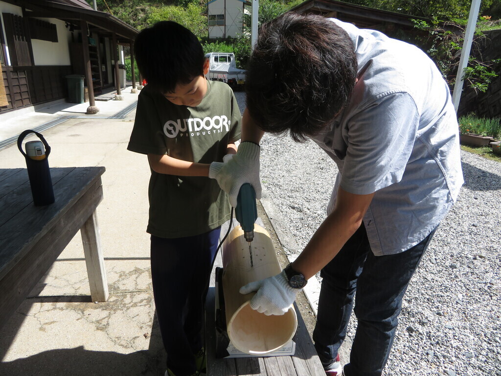 【9/5予約開始】家族で作ろう！世界に1つの木製ランプシェード　(2回連続講座）